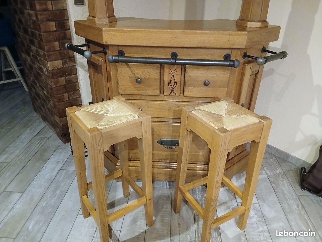 Bar + 2 tabourets (image 5)