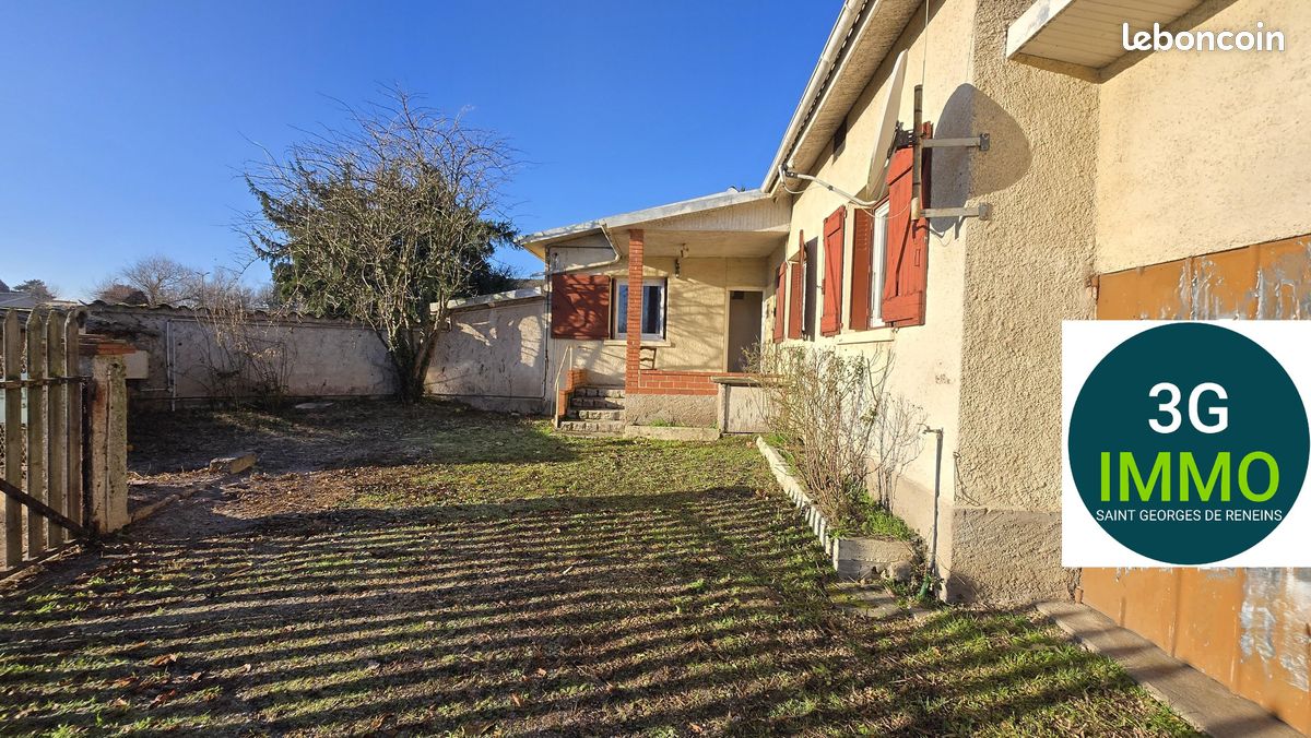 Maison 4 pièces 69 m² · à Saint-Georges-de-Reneins · 69 m² · 170 000 €