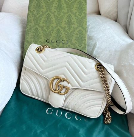 Sac bandoulière Gucci GG Marmont 367853 d'occasion