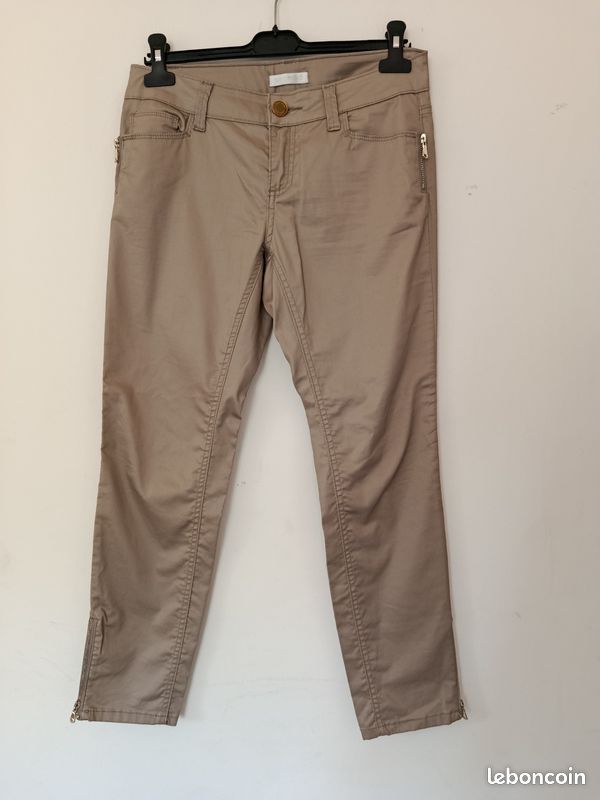 Pantalon large et fluide Femme - Noir