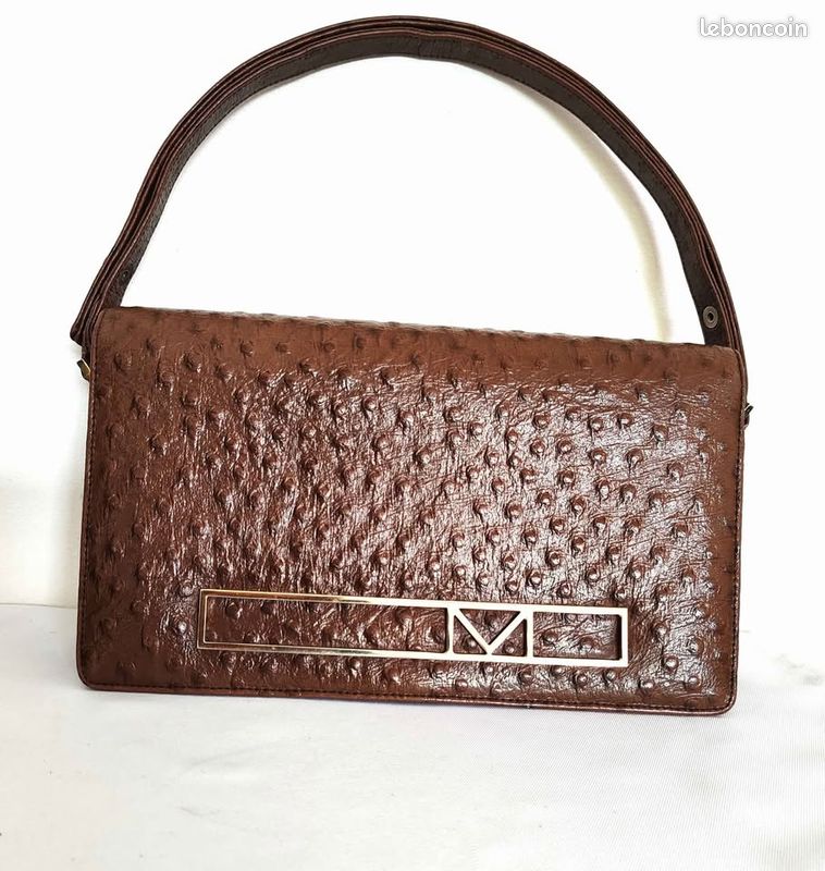 Gusti Sac Cuir Therese à main Sac à bandoulière Shopper Vintage Marron Cuir