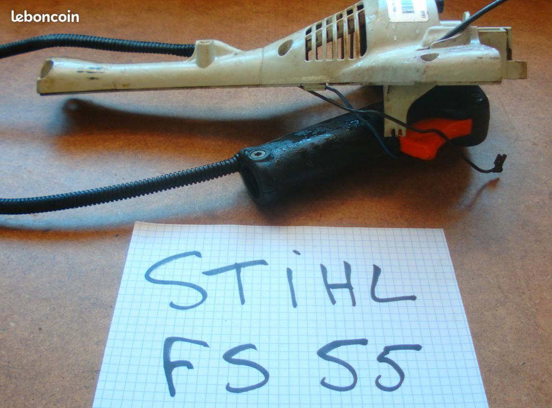 Poignee accelerateur debroussailleuse stihl fs 55 (image 1)