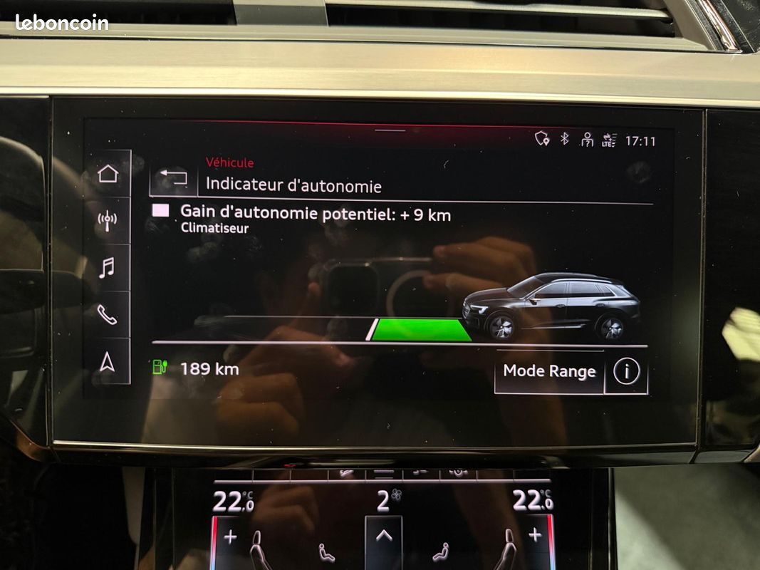AUDI E-TRON 55 114KWH QUATTRO S LINE SIÈGES ÉLECTRIQUES CHAUFFANTS RÉGULATEUR ADAPTATIF CAMÉRa 360 (image 35)
