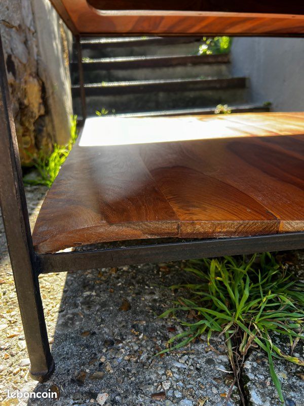 Table basse maison du monde bois fer (image 3)