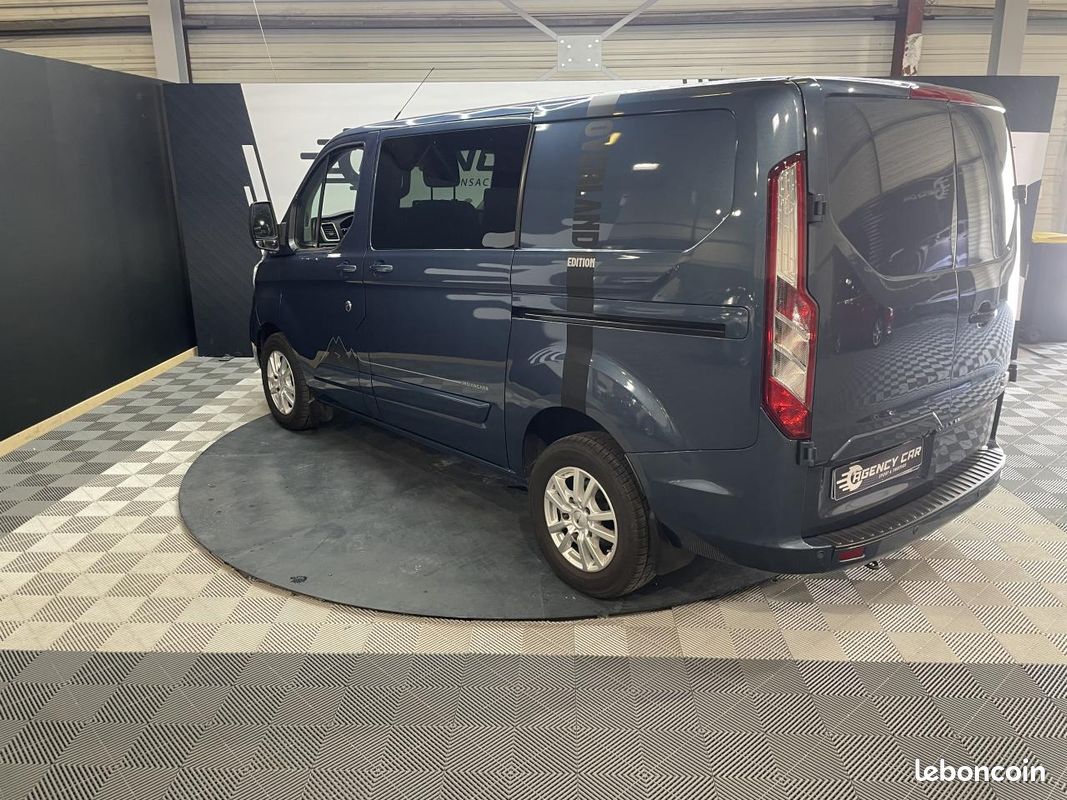 FORD TRANSIT Custom - 2.0 -130 cv Fourgon 280 L1H1 - aménagé - siège chauffants - suivi comp (image 4)