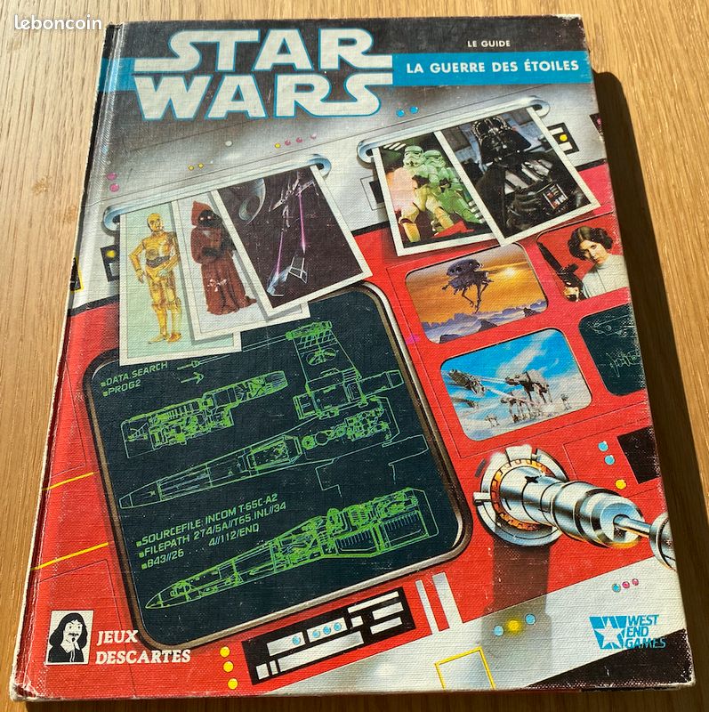 Star Wars la guerre des étoiles guide + jeu de rôle Descartes Star Wars la guerre des étoiles guide + jeu de rôle Descartes