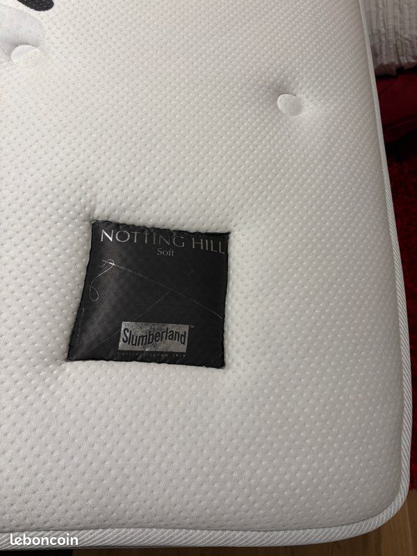 Matelas 180x200 luxe hôtel notthing hill soft slumberland royal (image 4)