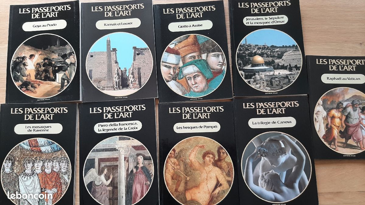 Lot de 43 livres les passeports de l'art édition Atlas (image 5)
