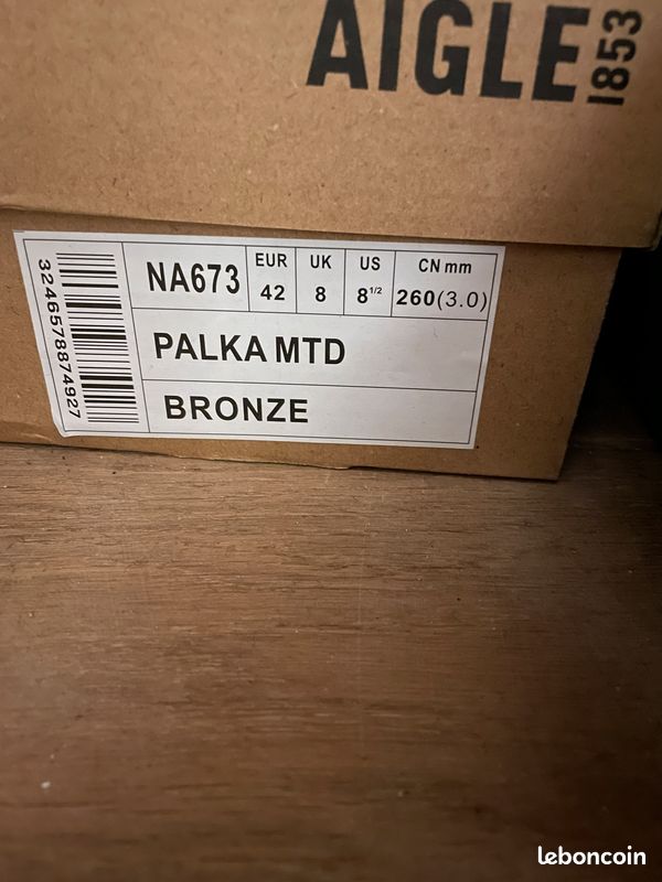 Chaussure de Marche - AIGLE - MTD PALKA - LOW ULTRA Légère - Bronze - (image 18)