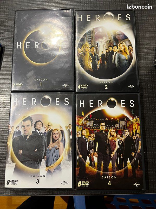 DVD heroes integral - 4 saisons 25 dvd (image 3)