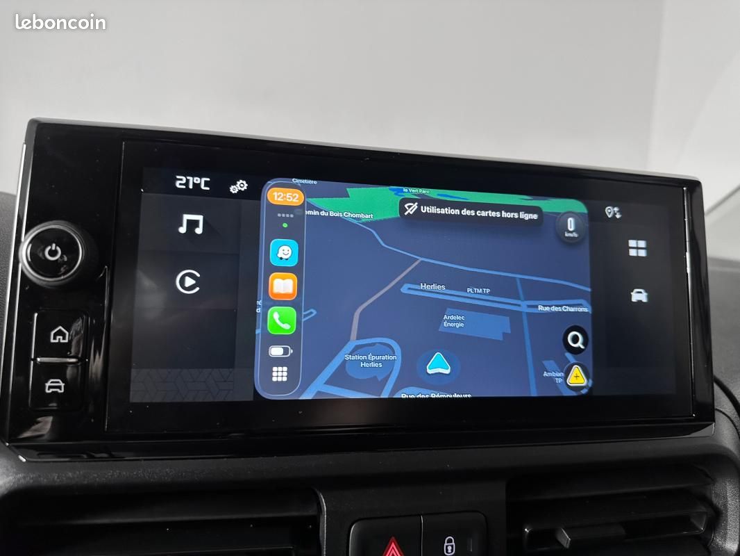 Citroën Berlingo VAN 3PL BLUEHDI 130CH -32% NEUF EAT8 S&S CARPLAY REGUL DAB FULL LED CABINE EXTENSO (image 11)