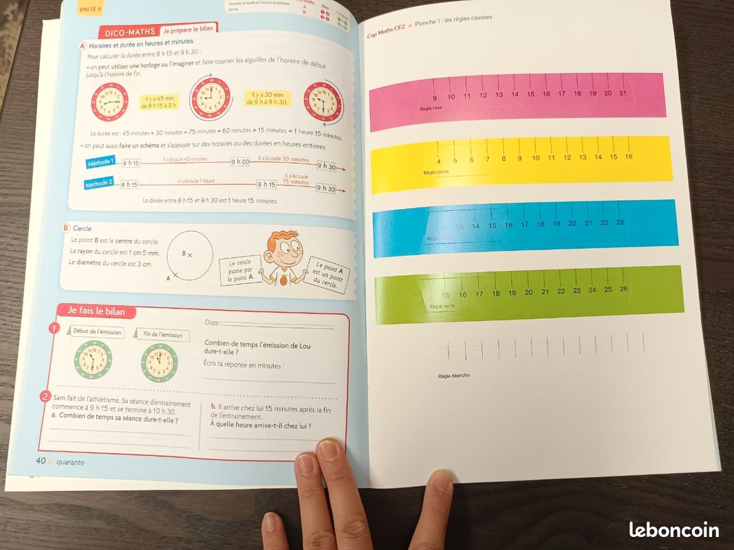 Lot de livres de mathématiques ce2 - nouveau cap maths (neuf) (image 4)