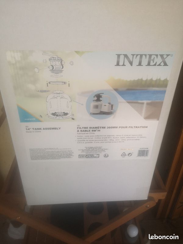 Filtre à sable Intex piscine (image 1)
