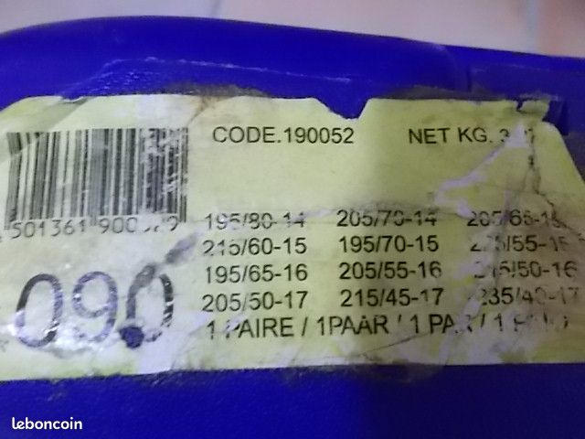 Chaines Norauto 090 (image 3)