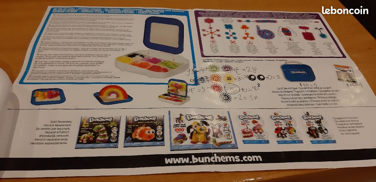 Bunchems chevalet et son coffret 150 pièces (image 3)