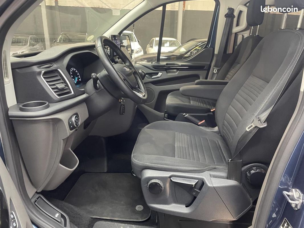 FORD TRANSIT Custom - 2.0 -130 cv Fourgon 280 L1H1 - aménagé - siège chauffants - suivi comp (image 7)
