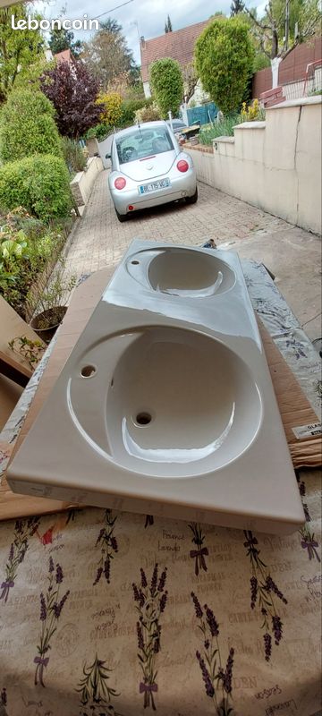 Double vasque lavabo Allia (image 2)