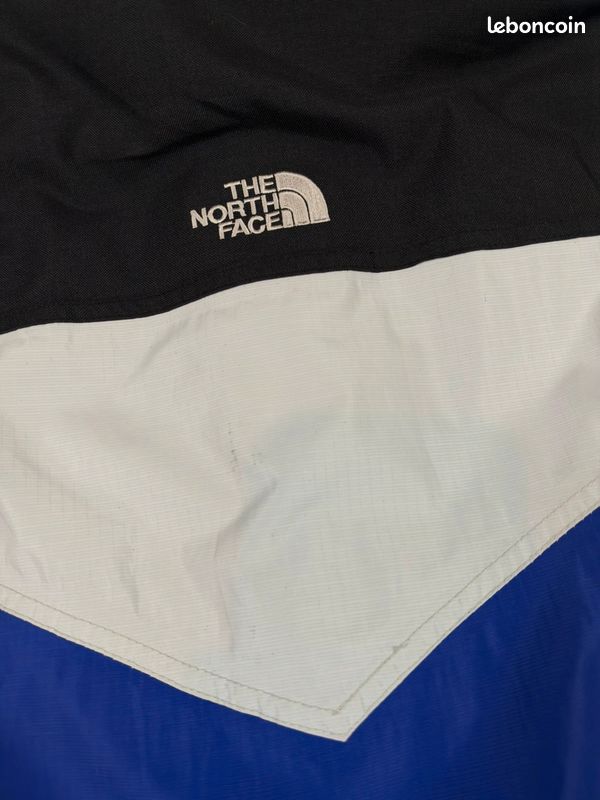 Manteau / veste de ski The North Face homme bleu noir blanc vintage taille M (image 15)