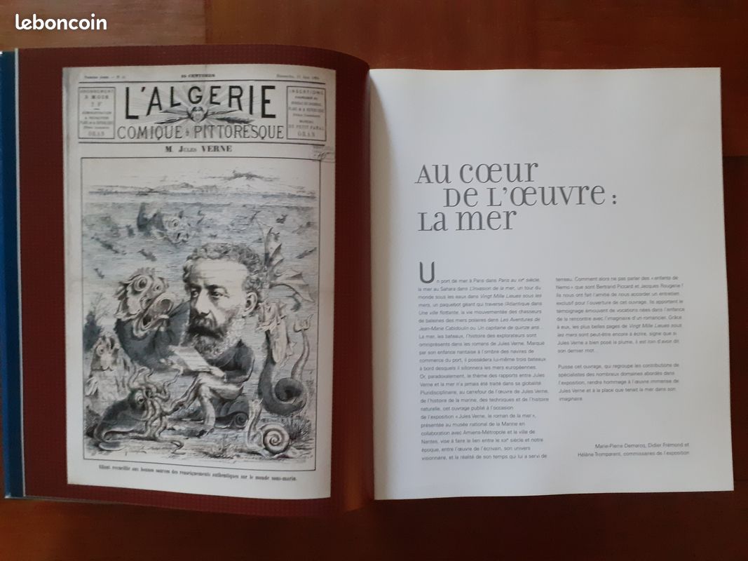 JULES VERNE le roman de la mer (Collectif. Ed Seuil / Musée de la Marine, 2005) (image 4)