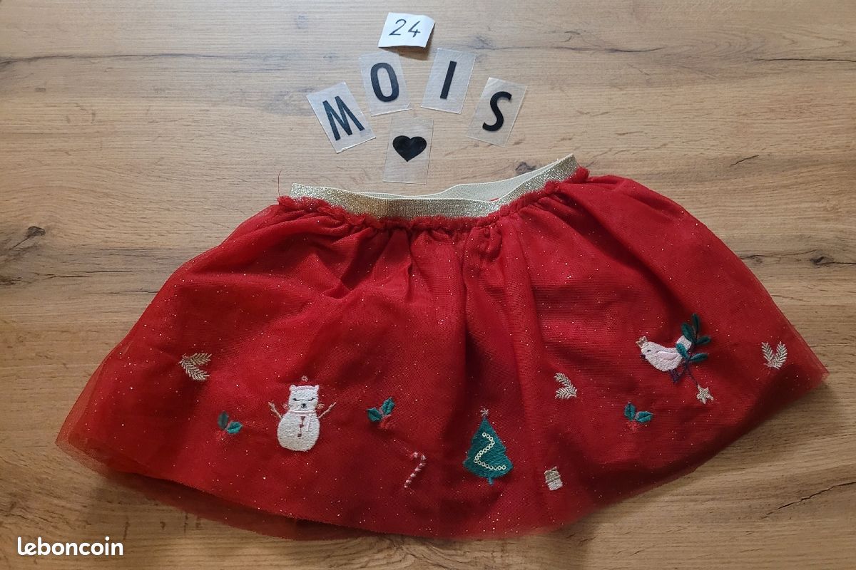 Jupe tulle de fêtes 24mois (image 2)