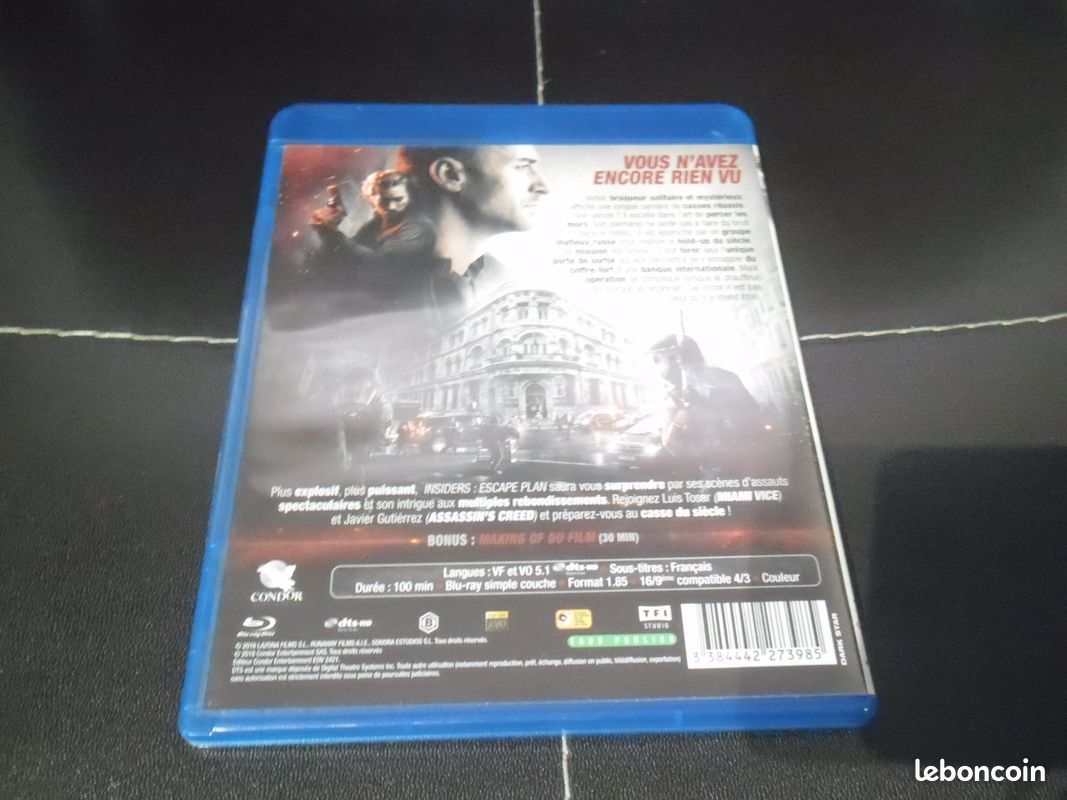Bluray Insiders Escape plan (image 2)
