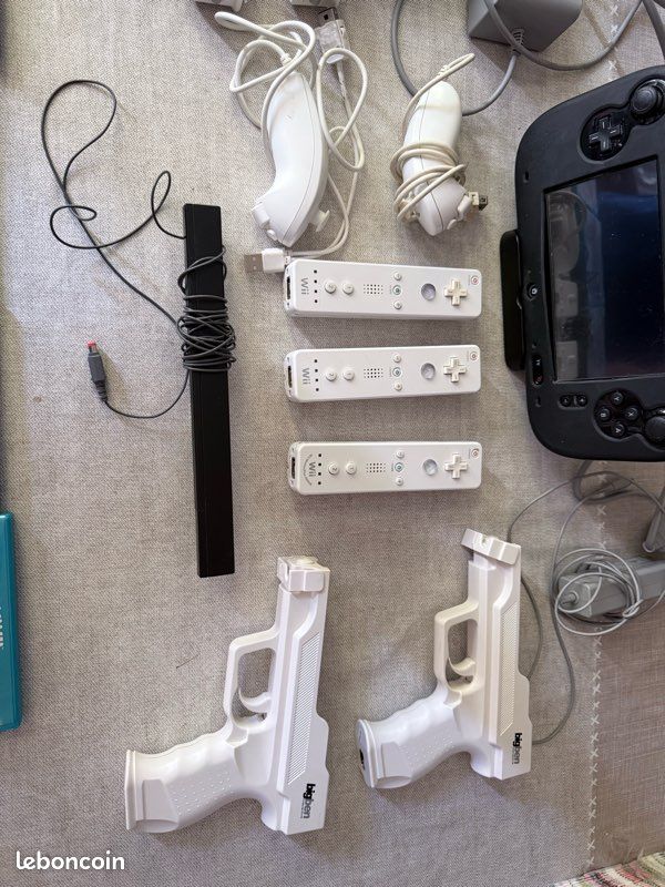Console wii u avec accessoires et jeux (image 2)