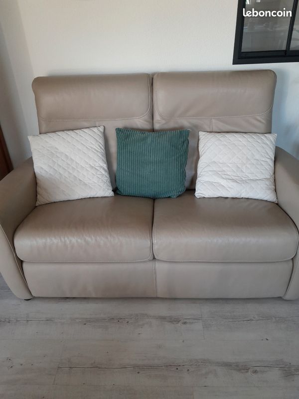 Canapé cuir (image 2)