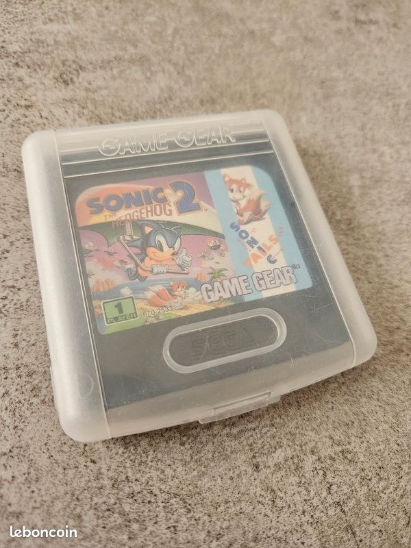 Notice Jeu Sega Game Gear – Sonic 2, Manuel D’origine, Bon état Pour Collectionneur