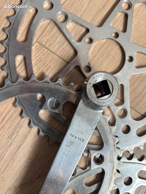 Pédalier Stronglight 49D 52/42 170 - Équipements vélos