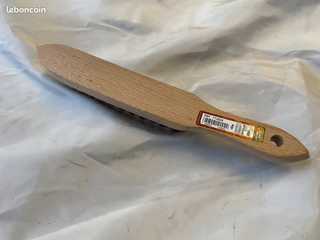 Brosse à Manche - fil rond laitonné (image 2)