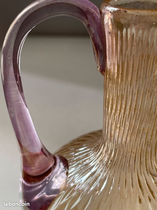 Carafe en verre irisé (image 7)