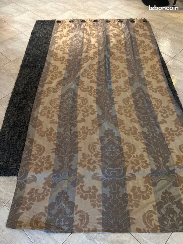 Paire de Rideaux en taffetas Bouchara (image 3)