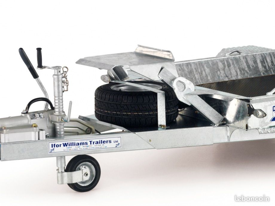 Remorque IFOR WILLIAMS Porte engins 3500 kg PRO neuf (image 2)
