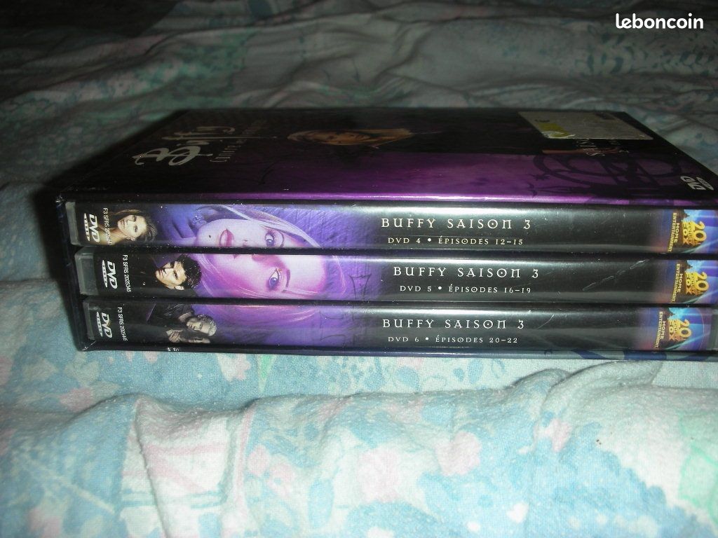 Vent 3 dvd buffy saison 3 parti1 au pris de 7 euros livraison mondiale relais 3 euros (image 9)