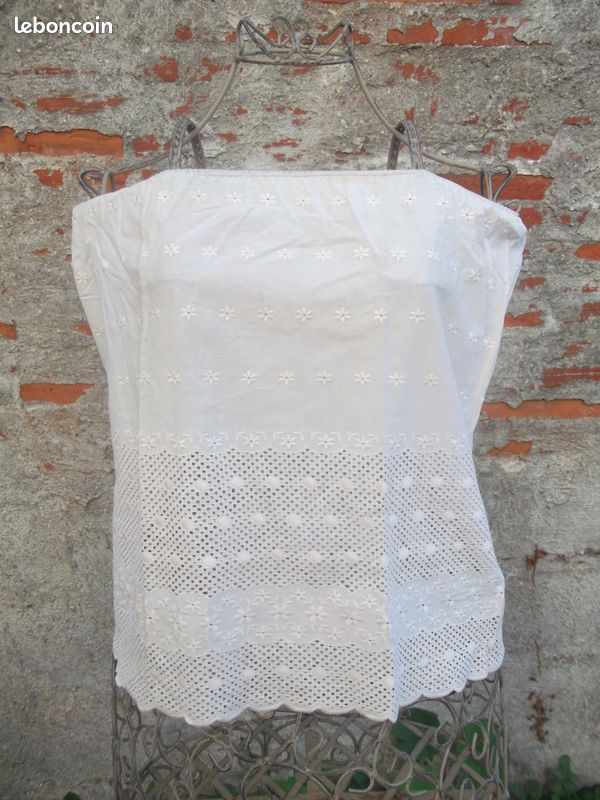 Jupon / jupe en dentelle vintage taille 36 (image 2)