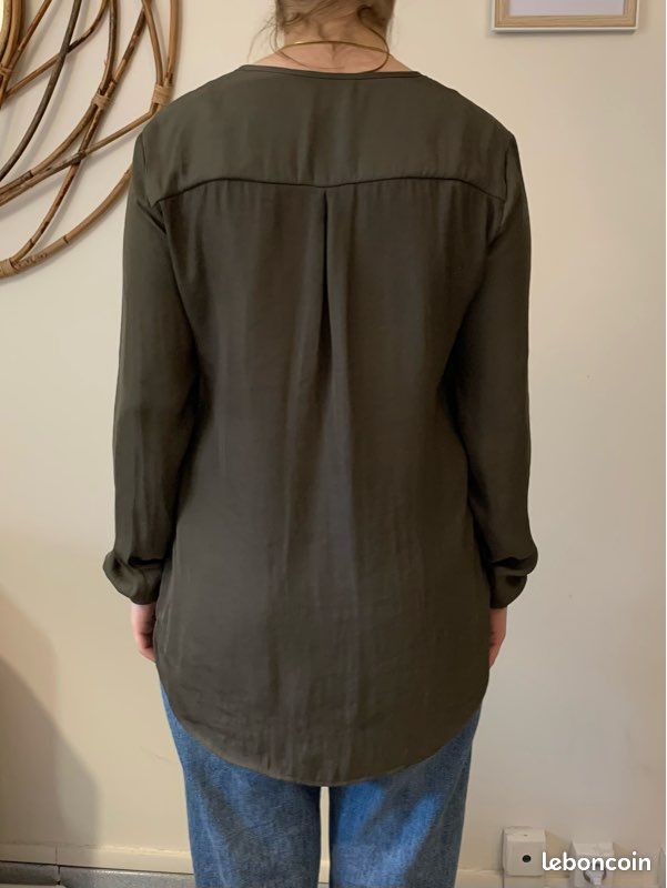 Blouse Sinéquanone taille 36 en satin (image 2)