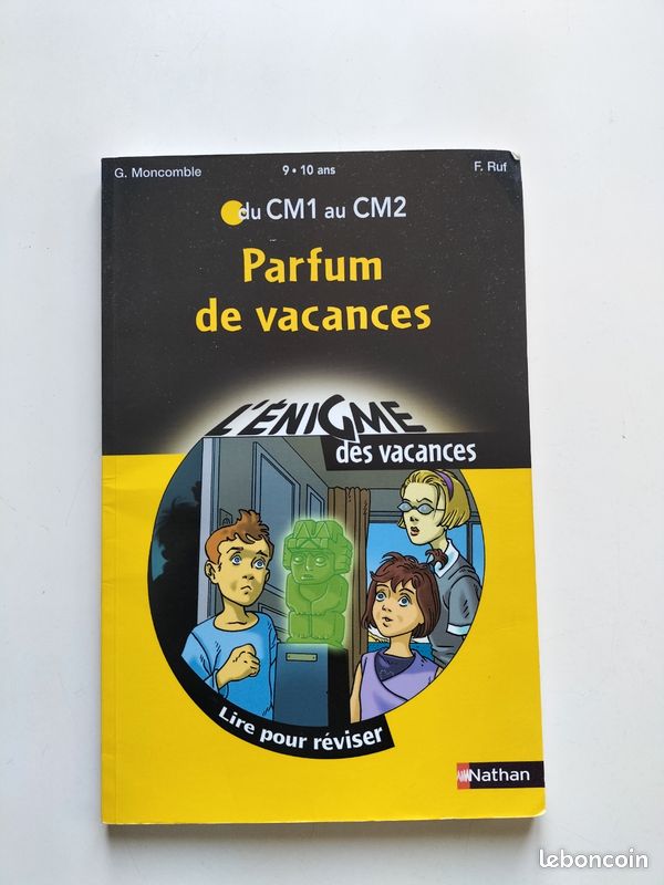 L’ENIGME des vacances Parfum de vacances du CM1 au CM2 en TTBE (image 1)
