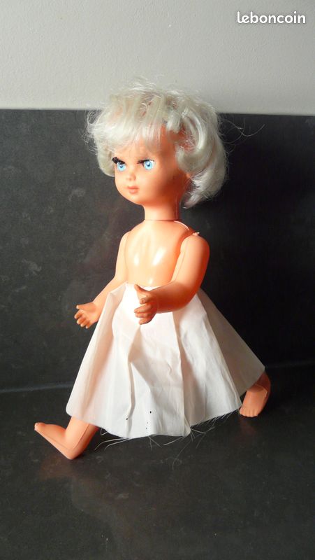 Poupée ancienne 70cm année 1960 - Collection
