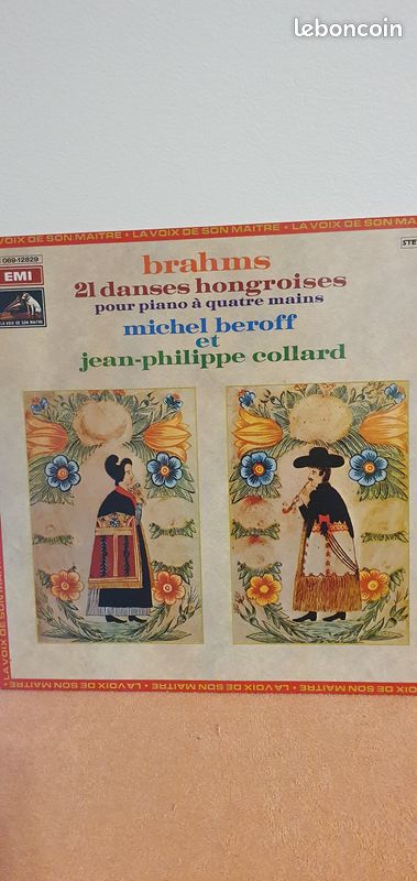 33 tours Johannes BRAHMS (image 1)