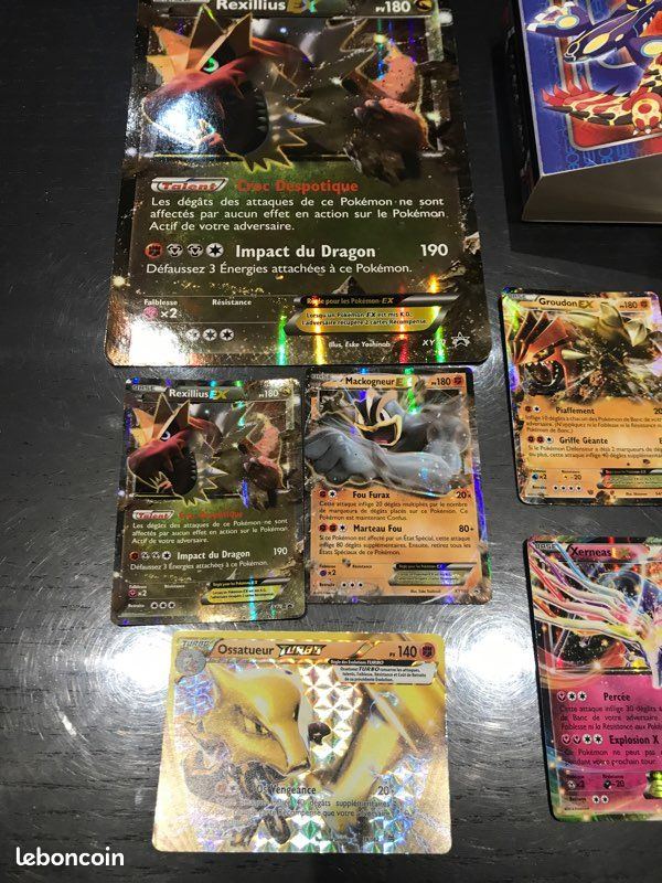 Lot de cartes Pokémon EX (image 2)