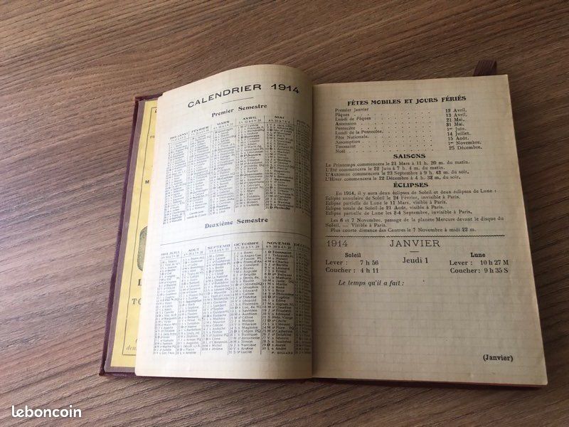 Agenda du Progrès Agricole 1914 (image 7)