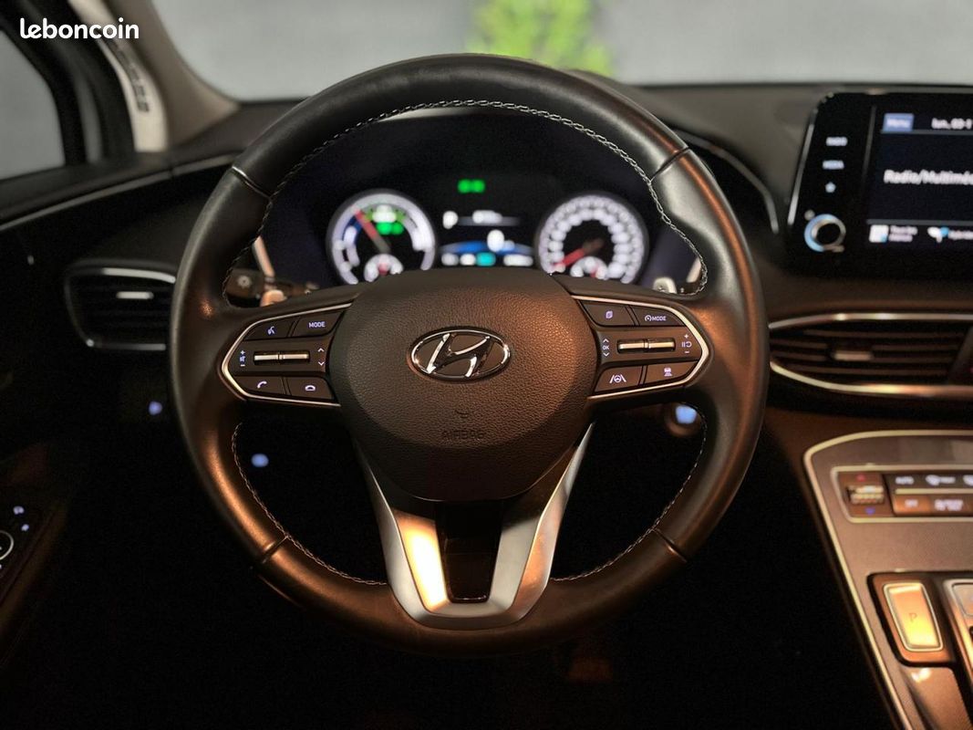 HYUNDAI SANTA FE HYBRID INTUITIVE - 1.6 T-GDi 230CH BVA6 - 7 PLACES - 1ERE MAIN - GARANTIE 6 MOIS MINIMUM (image 11)