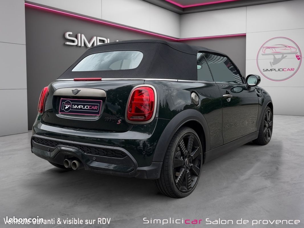 MINI CABRIO COOPER S 178 RESOLUTE - 1ère Main - Entretien Mini - Sièges Chauffants - Harman Kardon - Caméra (image 8)