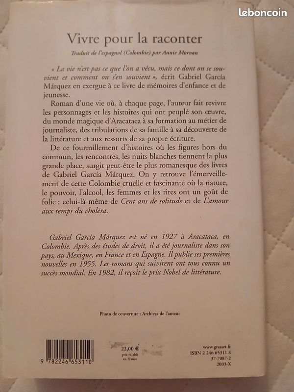 Garcia Marquez, vivre pour la raconter (image 3)