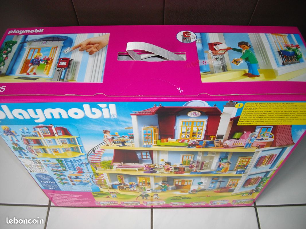 Mode d'emploi Playmobil set 70205 Modern House La maison traditionnelle