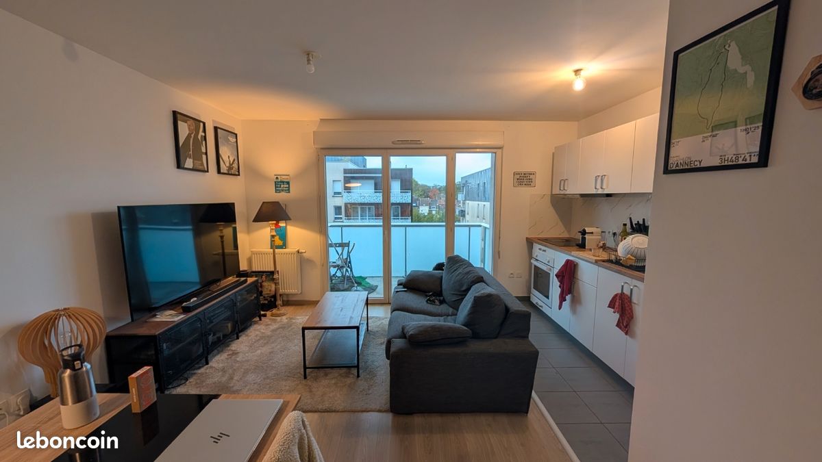 Appartement 2 pièces 43 m² · à Saint-André-lez-Lille · 43 m² · 880 €/mois
