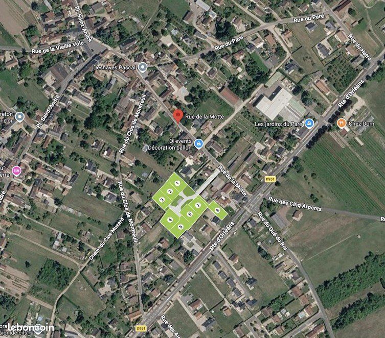 Terrain 560 m² CLERY SAINT ANDRE · à Cléry-Saint-André · 78 000 €
