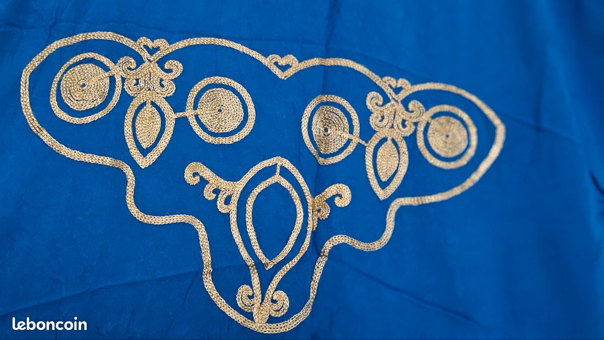 Djellaba bleu (image 3)