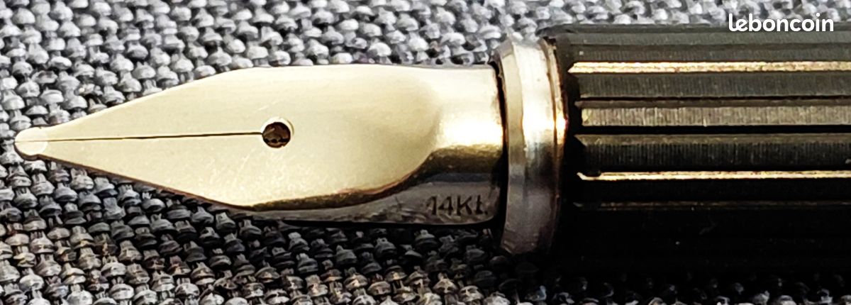 Stylo Bille Aurora Hastil - Prestige Noir Et Plaqué Or - Neuf Avec écrin