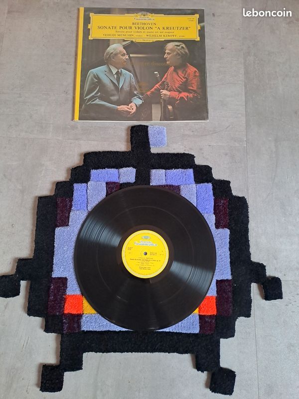 [Vinyle 33 tours] Beethoven, Yehudi Menuhin & Wilhelm Kempff – Sonate Pour Violon "A Kreutzer" - Sonate Pour Violon Et Piano En Sol Majeur (image 1)
